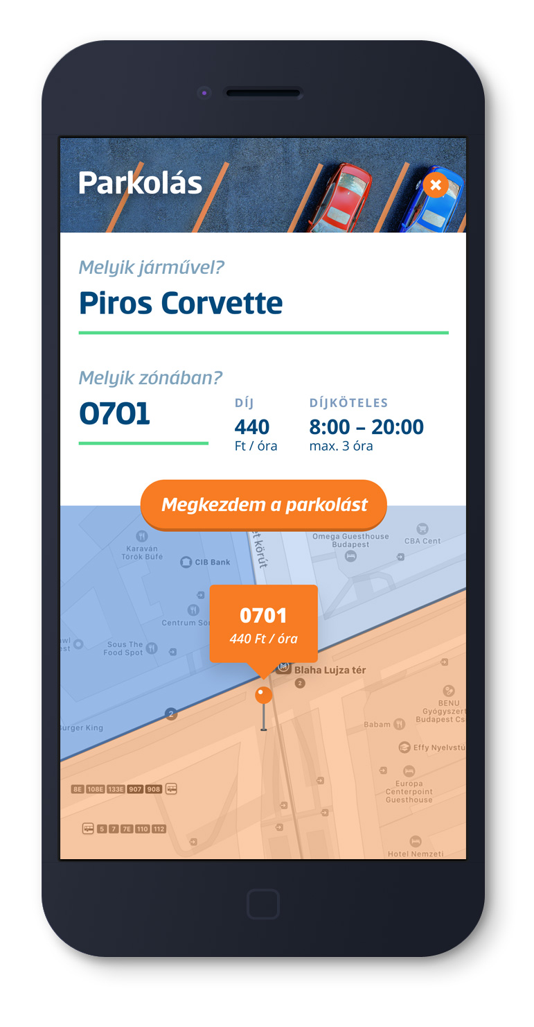 Erste MobilePay parking